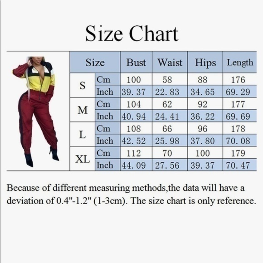 Color Block Front Zipper High Waist Jumpsuit - Picture 5 of 13
